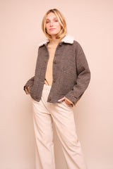 Manteau Gloria Pied de poule
