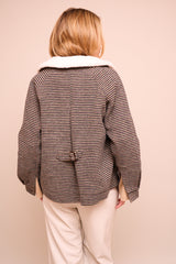 Manteau Gloria Pied de poule