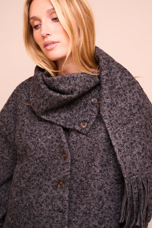 Manteau ASTER Gris chiné