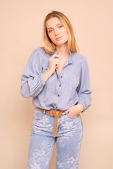 Chemise  Thérèse Bleu