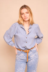 Chemise  Thérèse Bleu