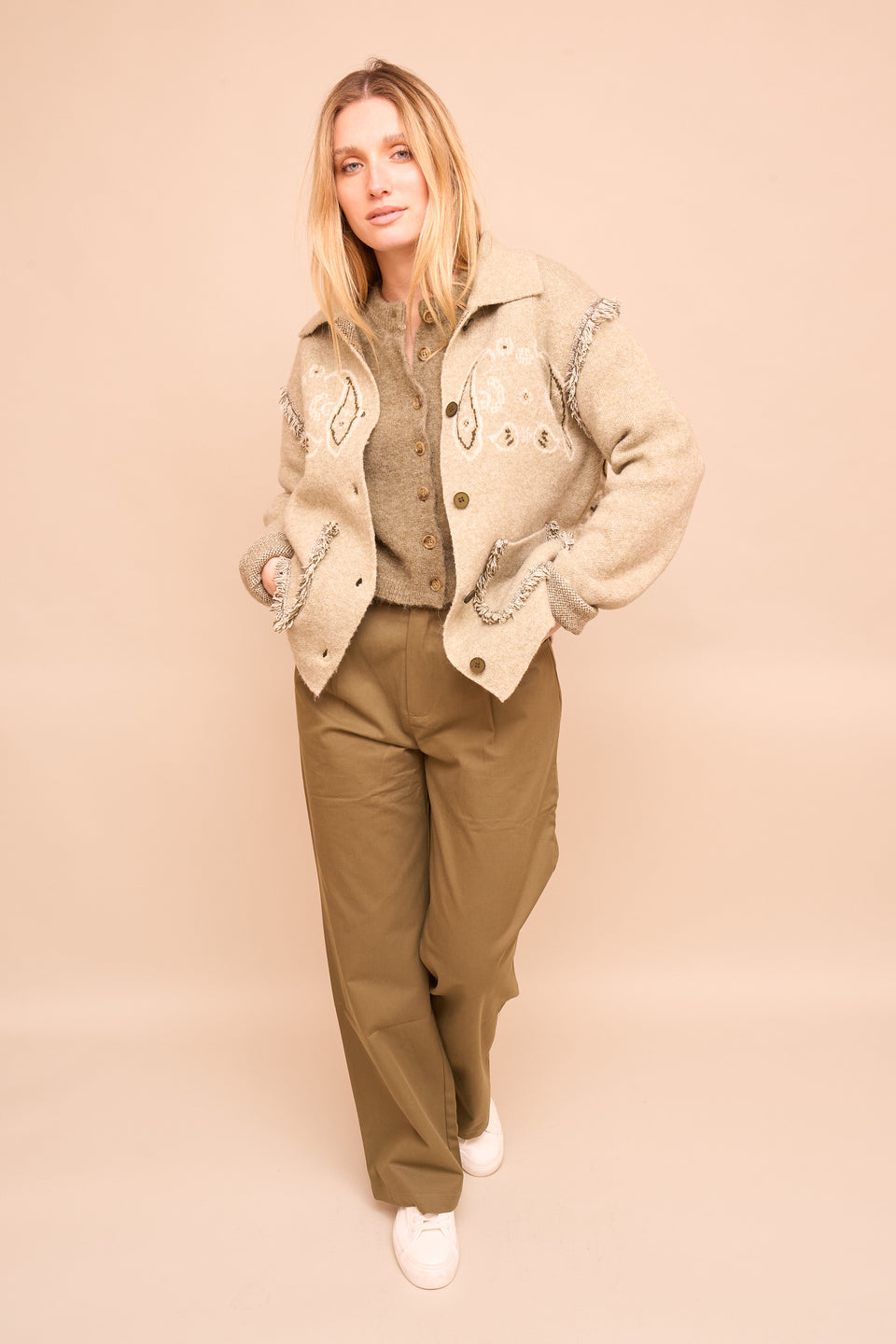 Gilet Nisani Tilleul - Image 1