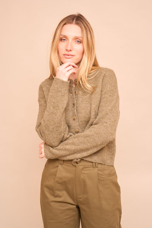 Gilet Letiana Tilleul