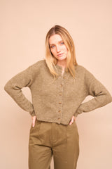 Gilet Letiana Tilleul