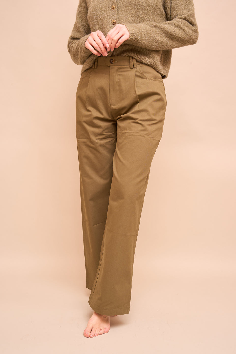 Pantalon Tiago Olive - Image 2
