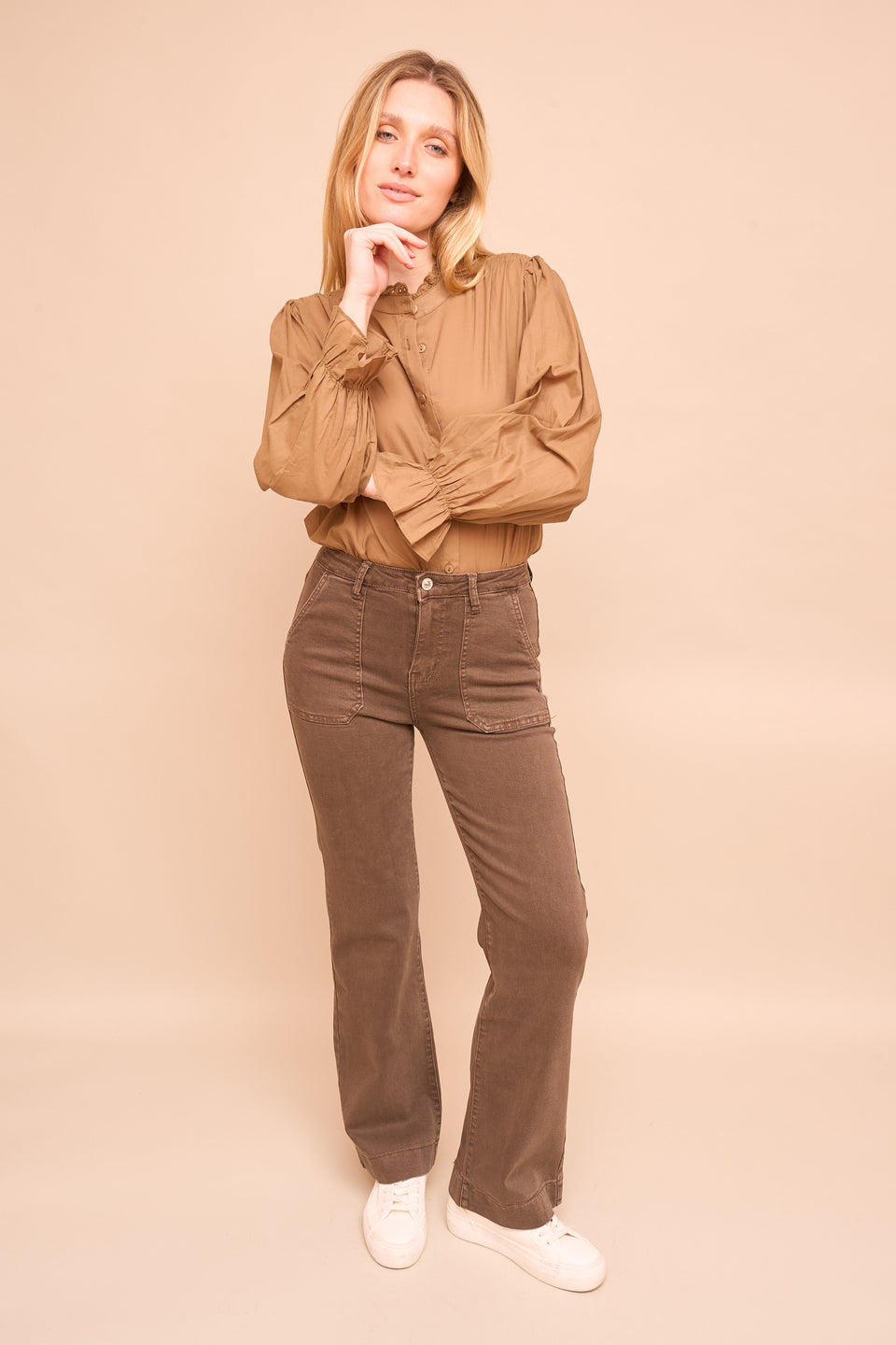 Haut Kimber Kaki - Image 4