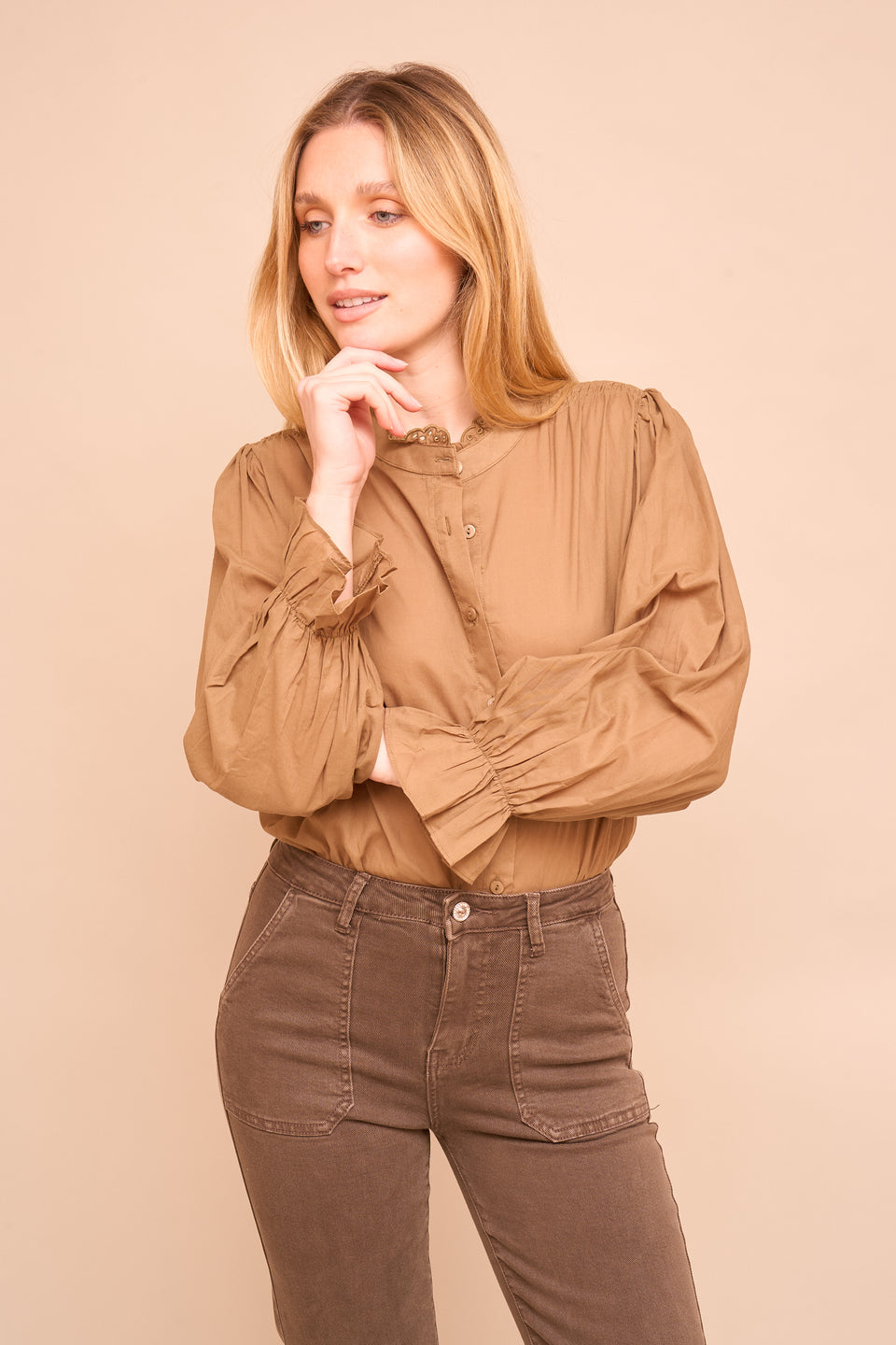 Haut Kimber Kaki - Image 5