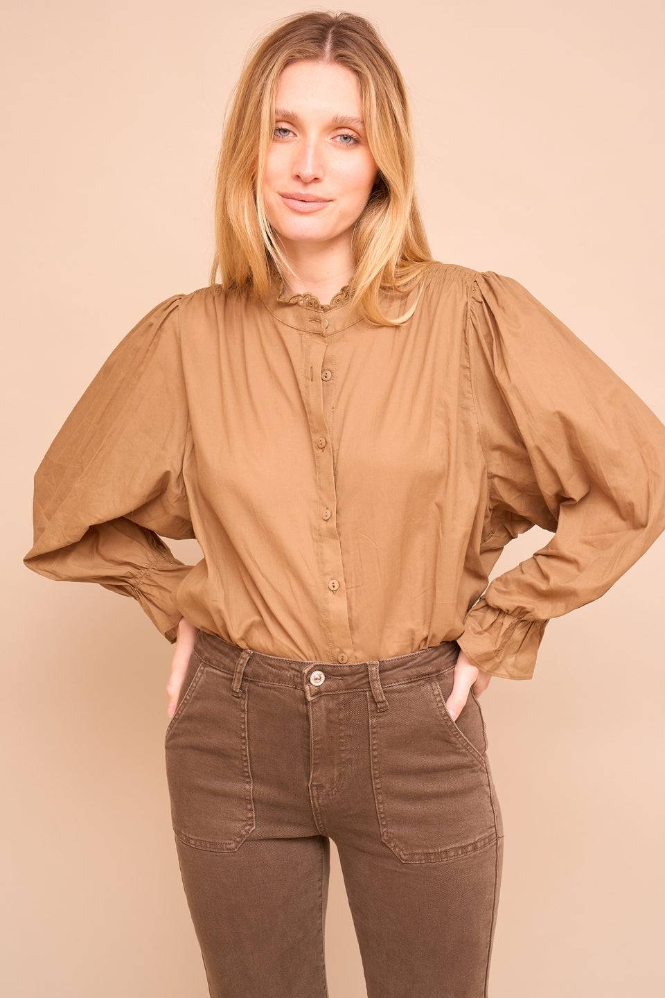 Haut Kimber Kaki - Image 6
