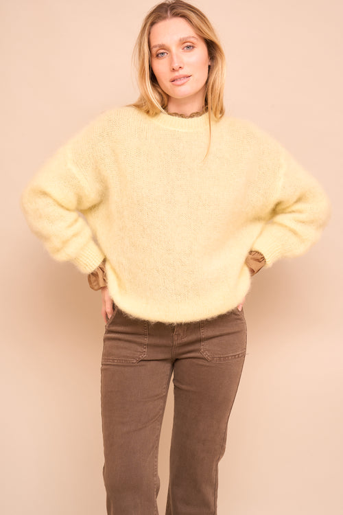 Pull ILVA 9226 Jaune Claire