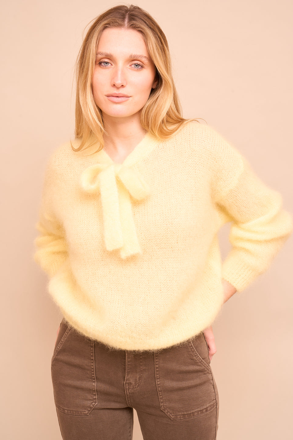 Pull ILVA 9229 Jaune Claire - Image 2