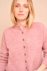 Gilet Letiana Vieux rose