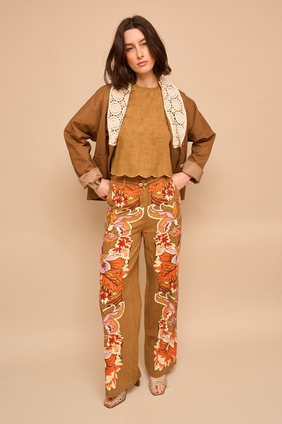 Veste ILVA 6862 Camel - Image 5