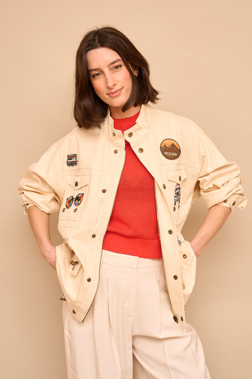 Veste ILVA 20245 Ecru