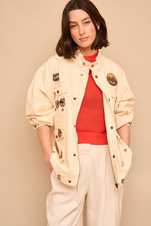 Veste ILVA 20245 Ecru