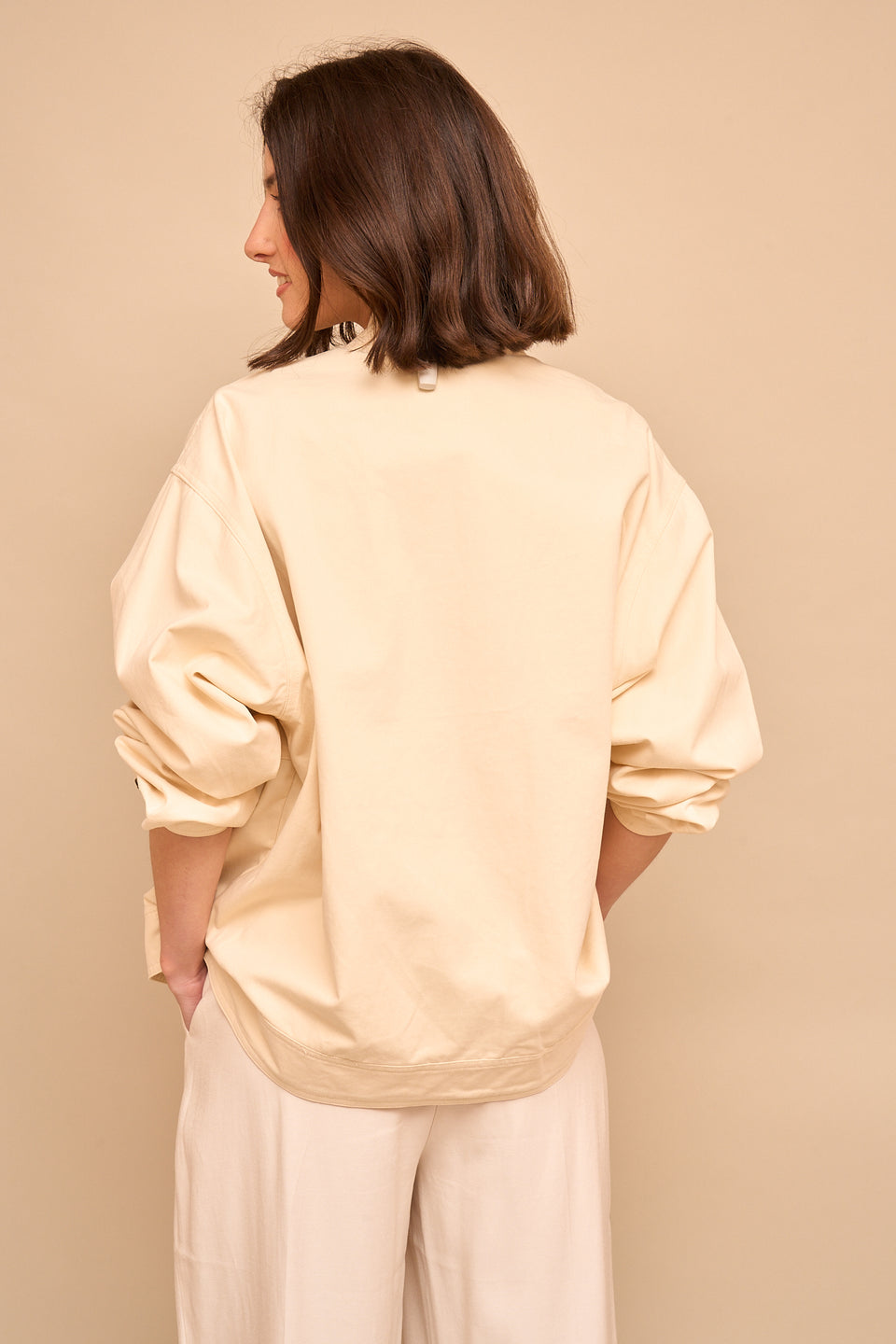 Veste ILVA 20245 Ecru - Image 8