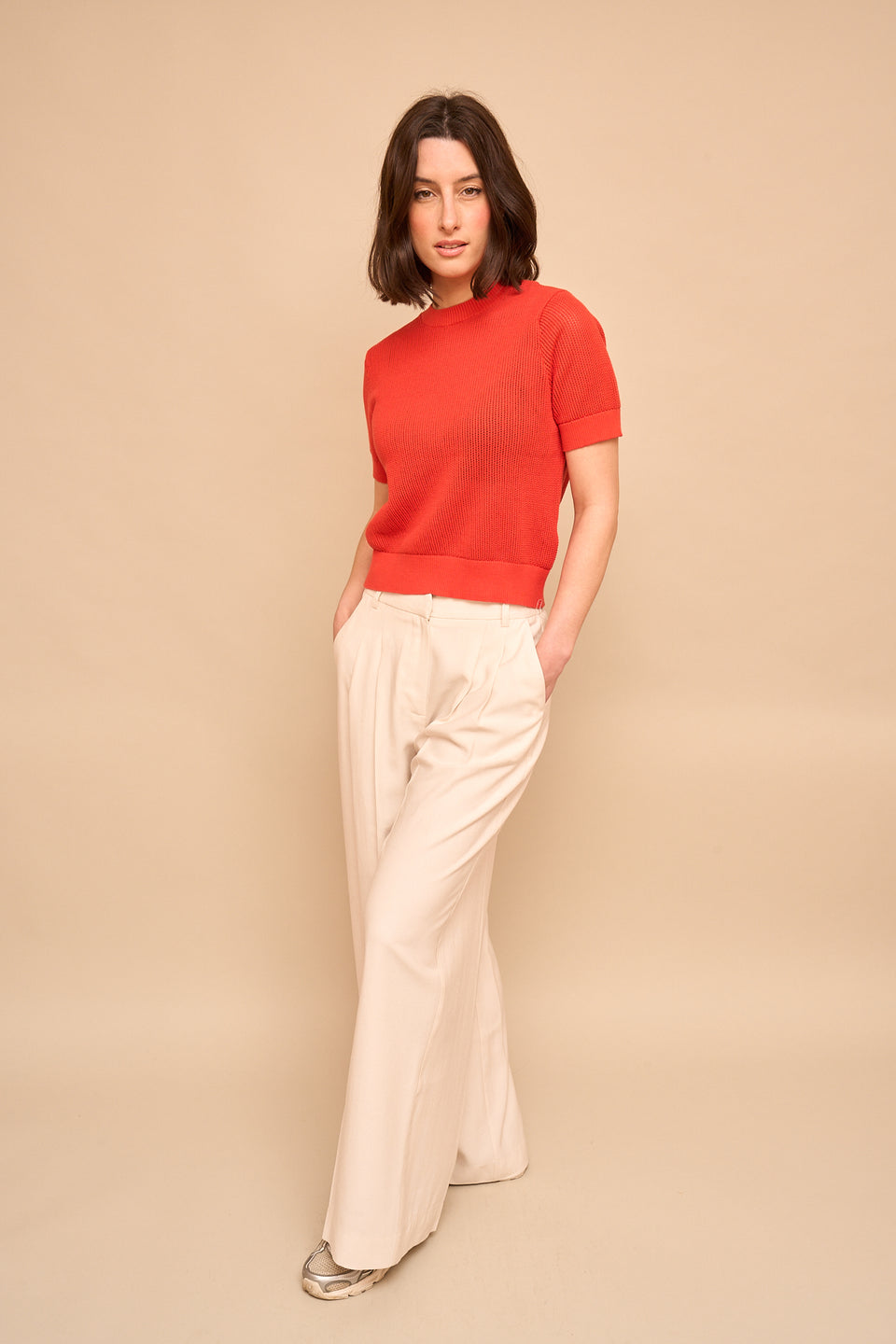 Pantalon Pepy Ecru - Image 1