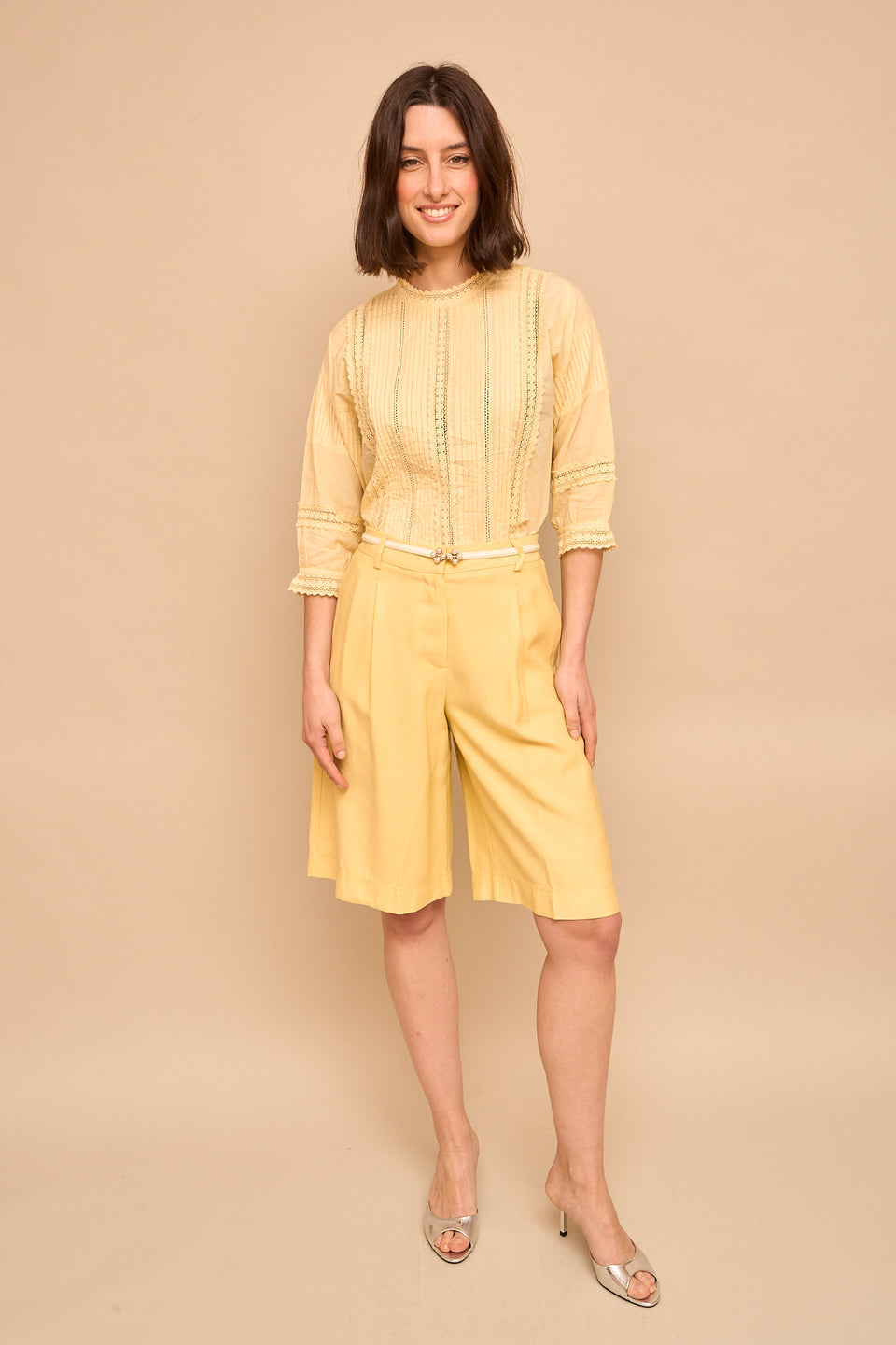 Chemise Aimaly Jaune - Image 4