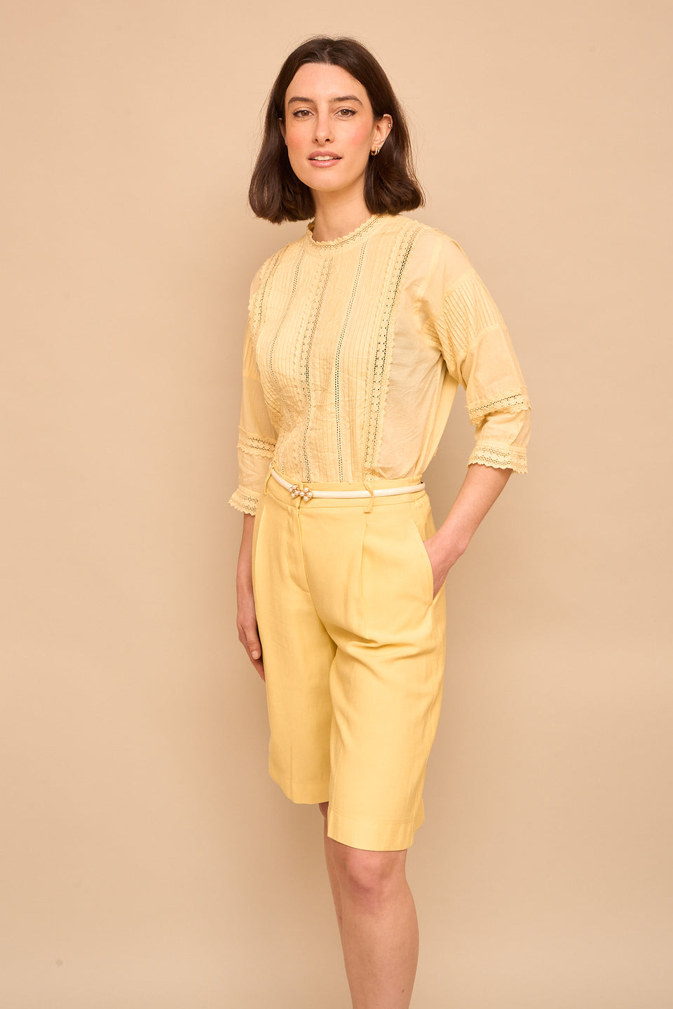 Chemise Aimaly Jaune - Image 2
