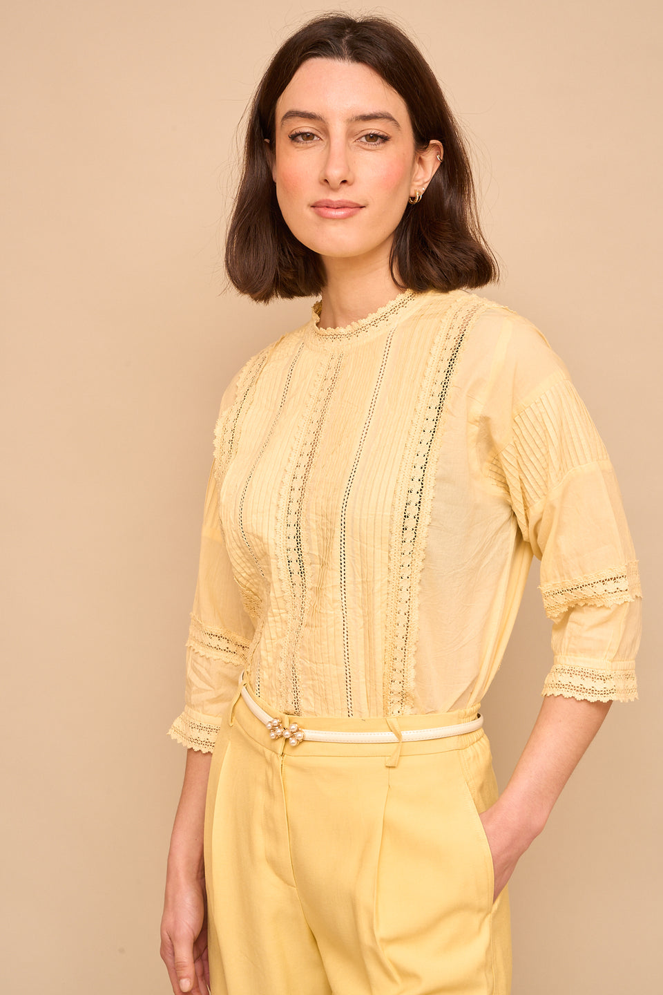 Chemise Aimaly Jaune - Image 1