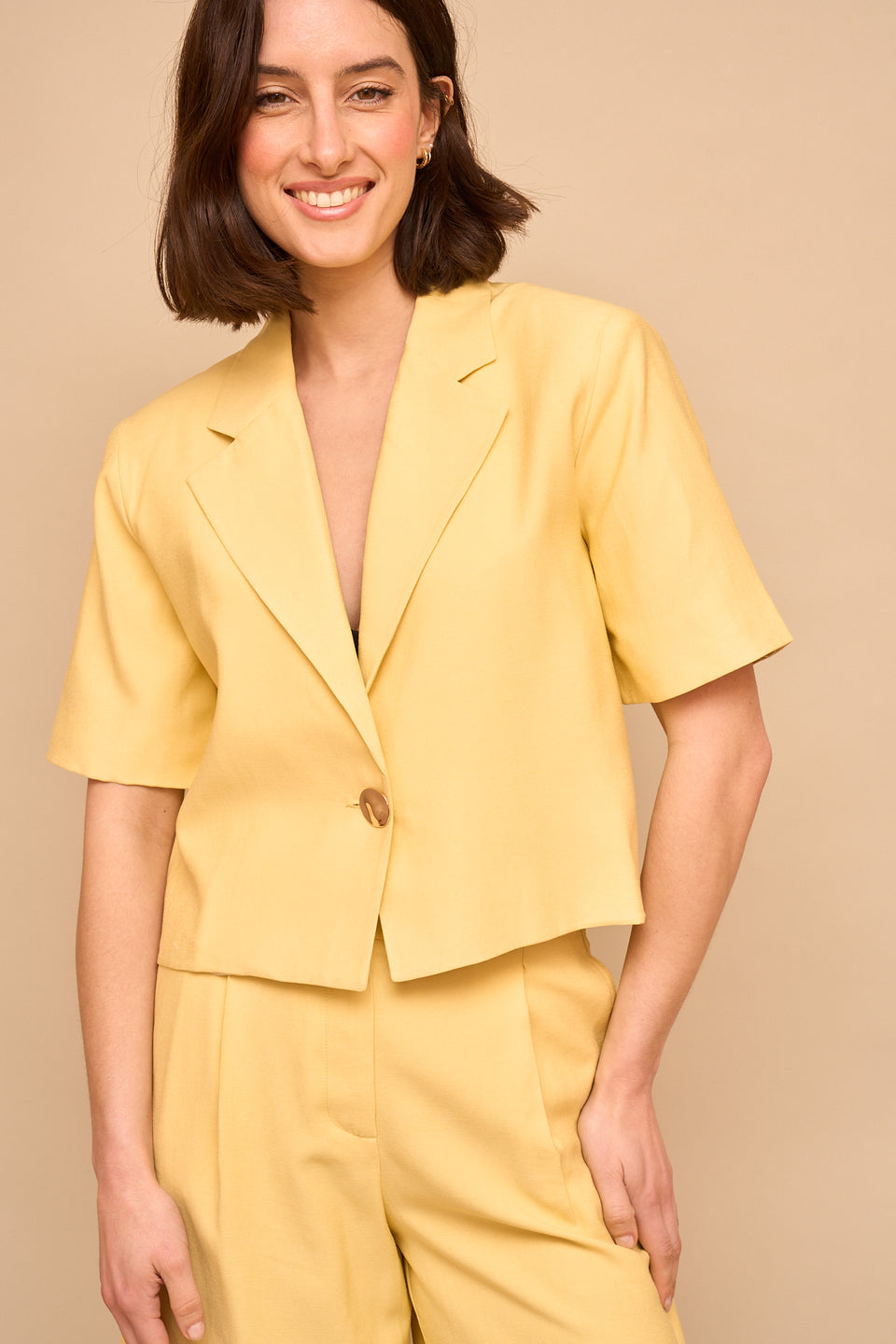 Veste Zaoui Paille - Image 1