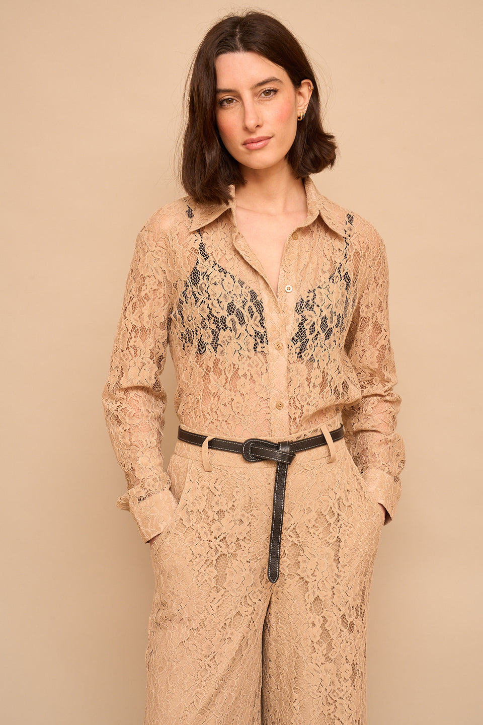 Chemise Amolina Beige - Image 4