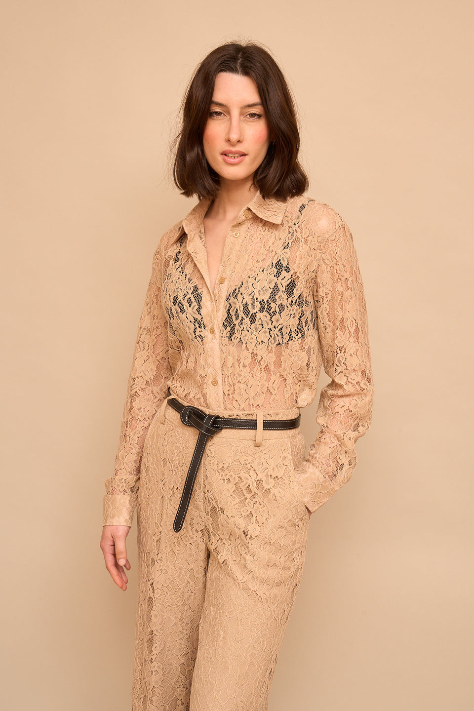 Chemise Amolina Beige - Image 6