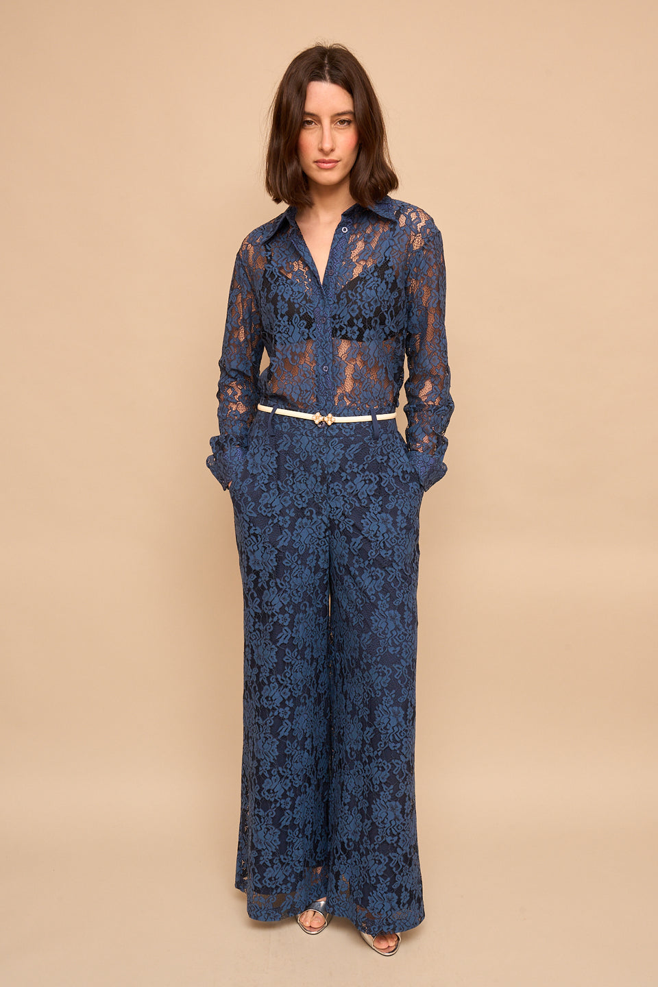 Chemise Amolina Marine - Image 3
