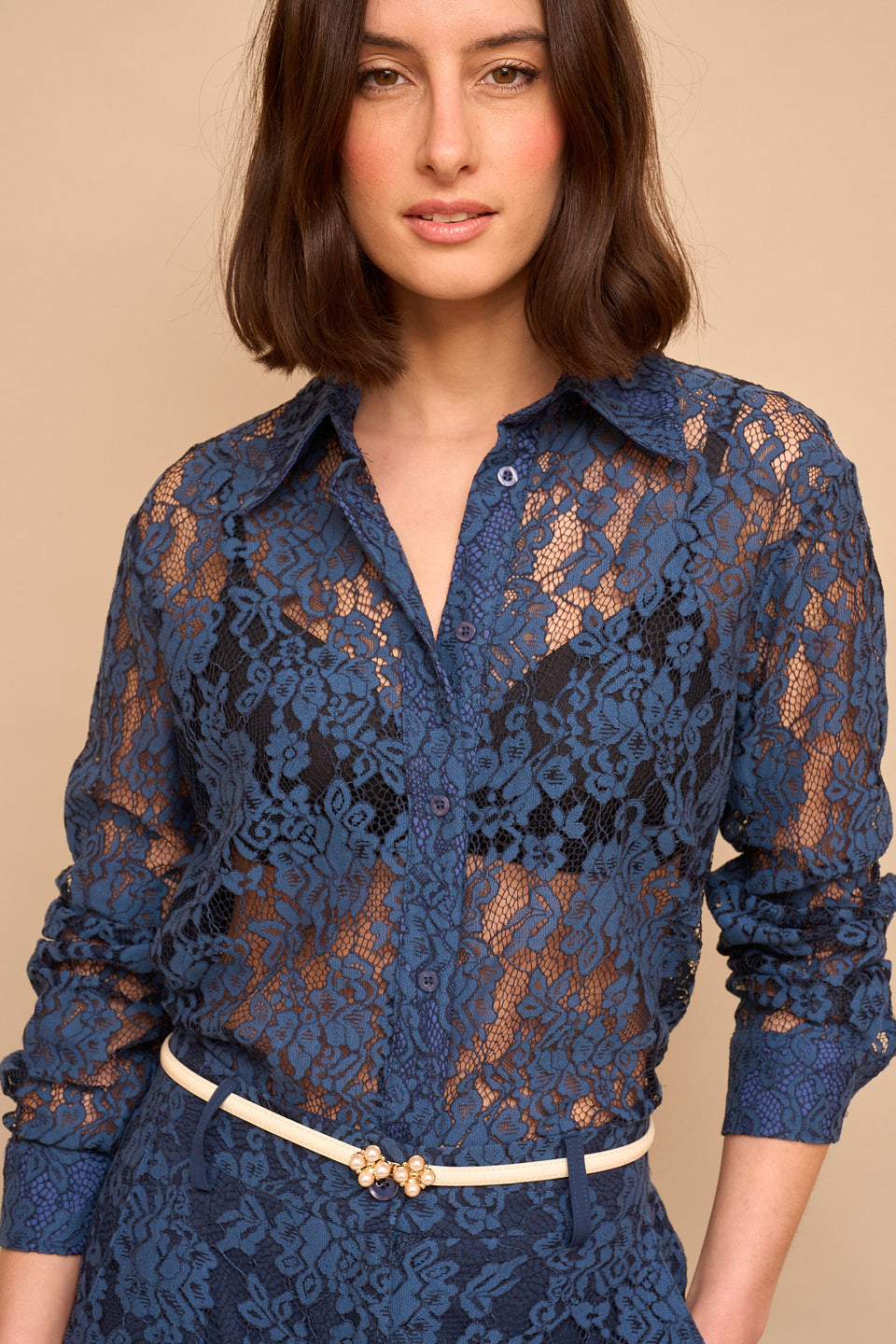Chemise Amolina Marine - Image 7