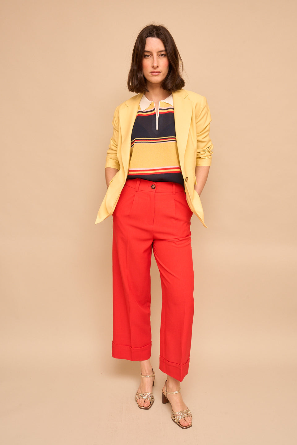 Pantalon YES 7714 Corail - Image 6