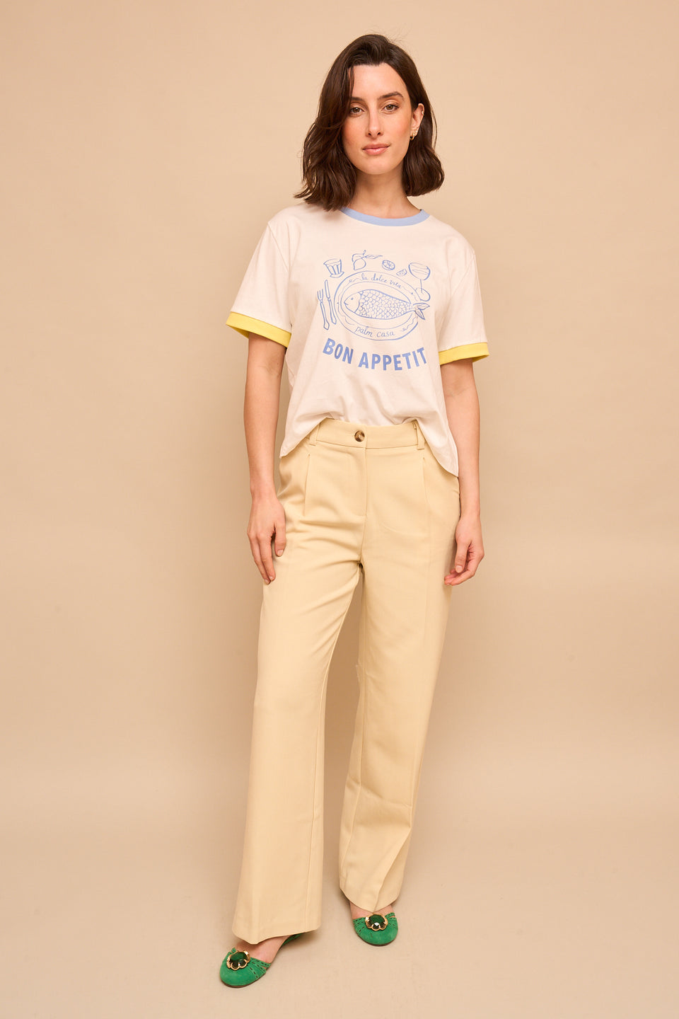 Pantalon Yes 7712 Paille - Image 2