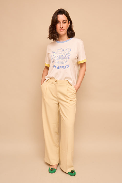 Pantalon Yes 7712 Paille