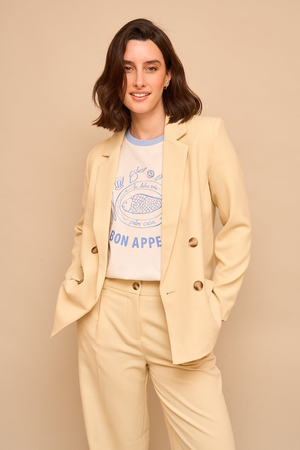 Veste Yes 6223 Paille - Image 2