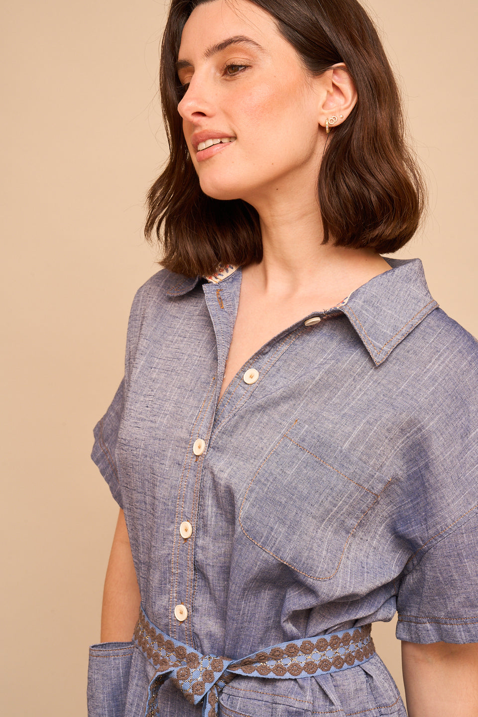 Robe ILVA 3561 Bleu - Image 5