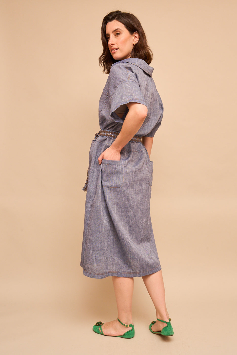 Robe ILVA 3561 Bleu - Image 7