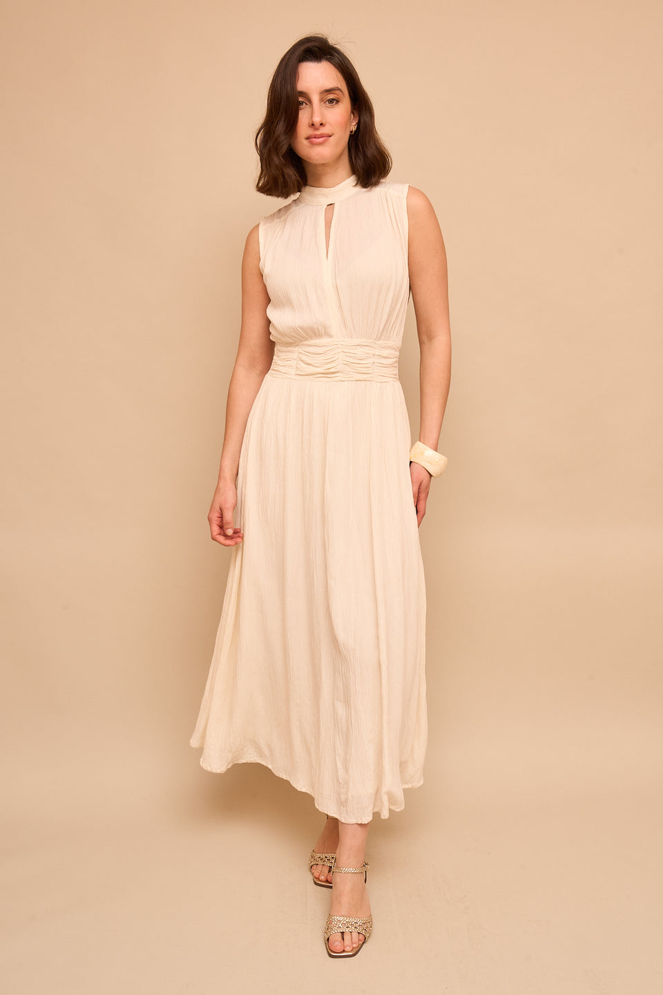 Robe Orlany Ecru - Image 4