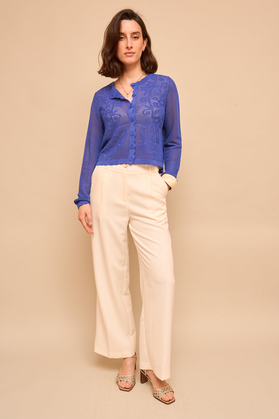 Pantalon Yes 7712 Ivoire - Image 1
