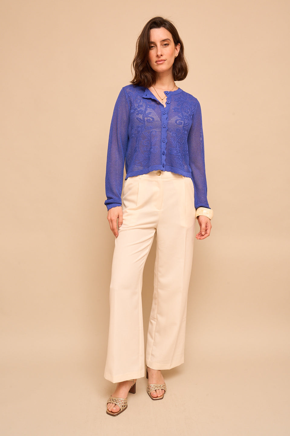 Pantalon Yes 7712 Ivoire - Image 4