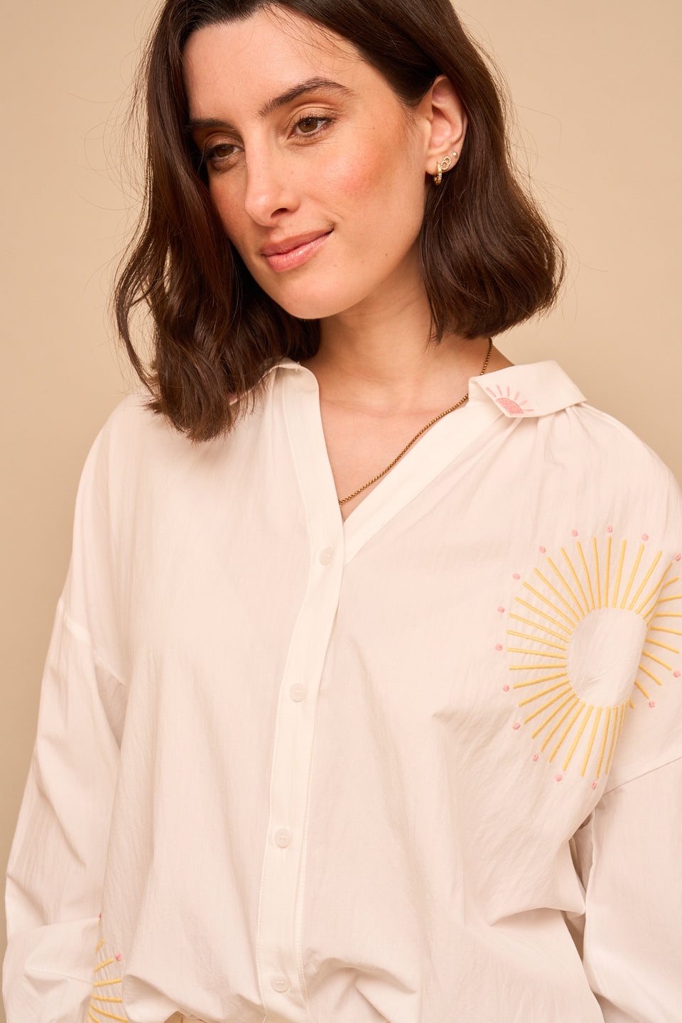 Chemise Solene Ecru - Image 5