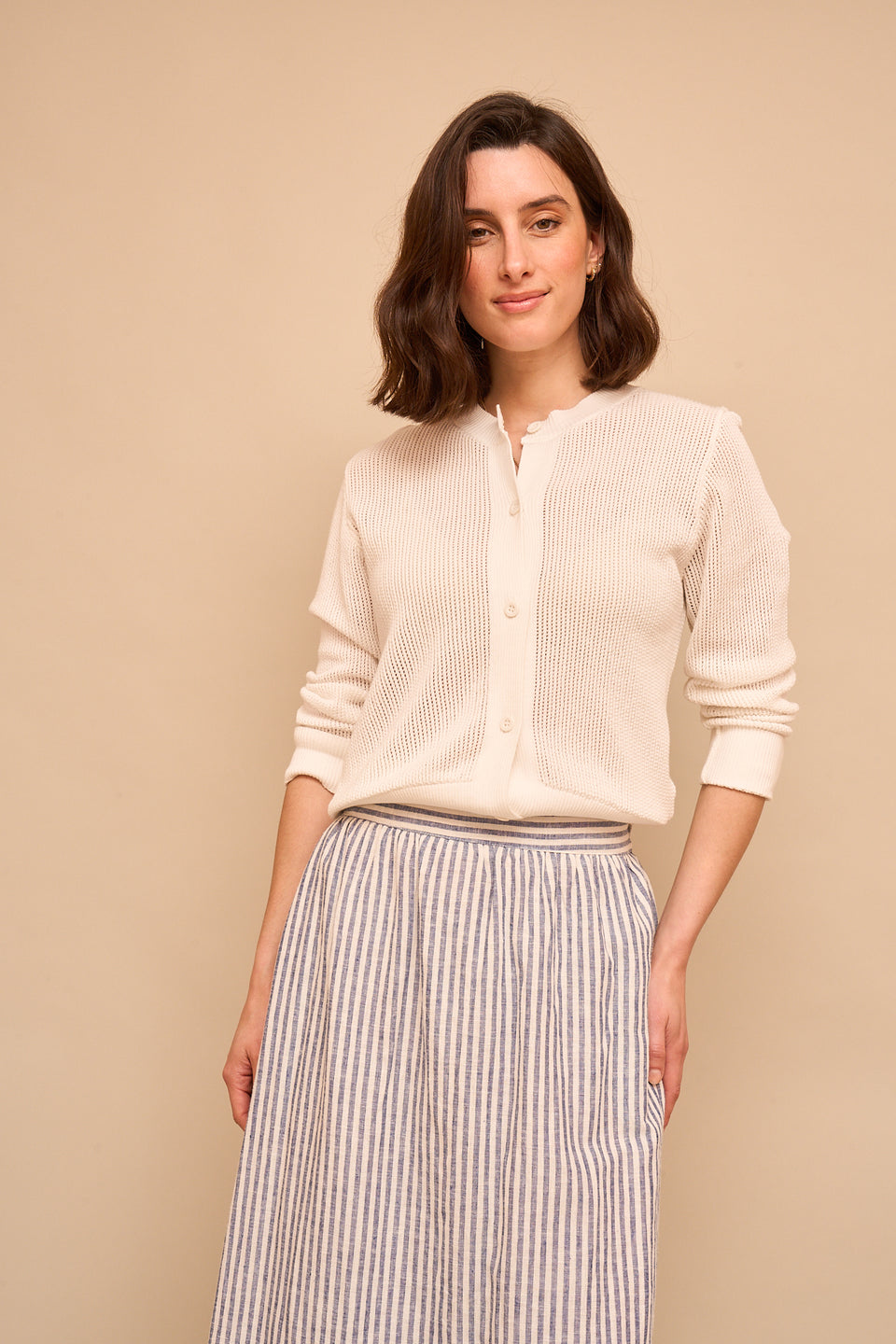 Gilet Vadima Ecru - Image 5