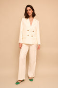 Pantalon Yes 7594 Ivoire