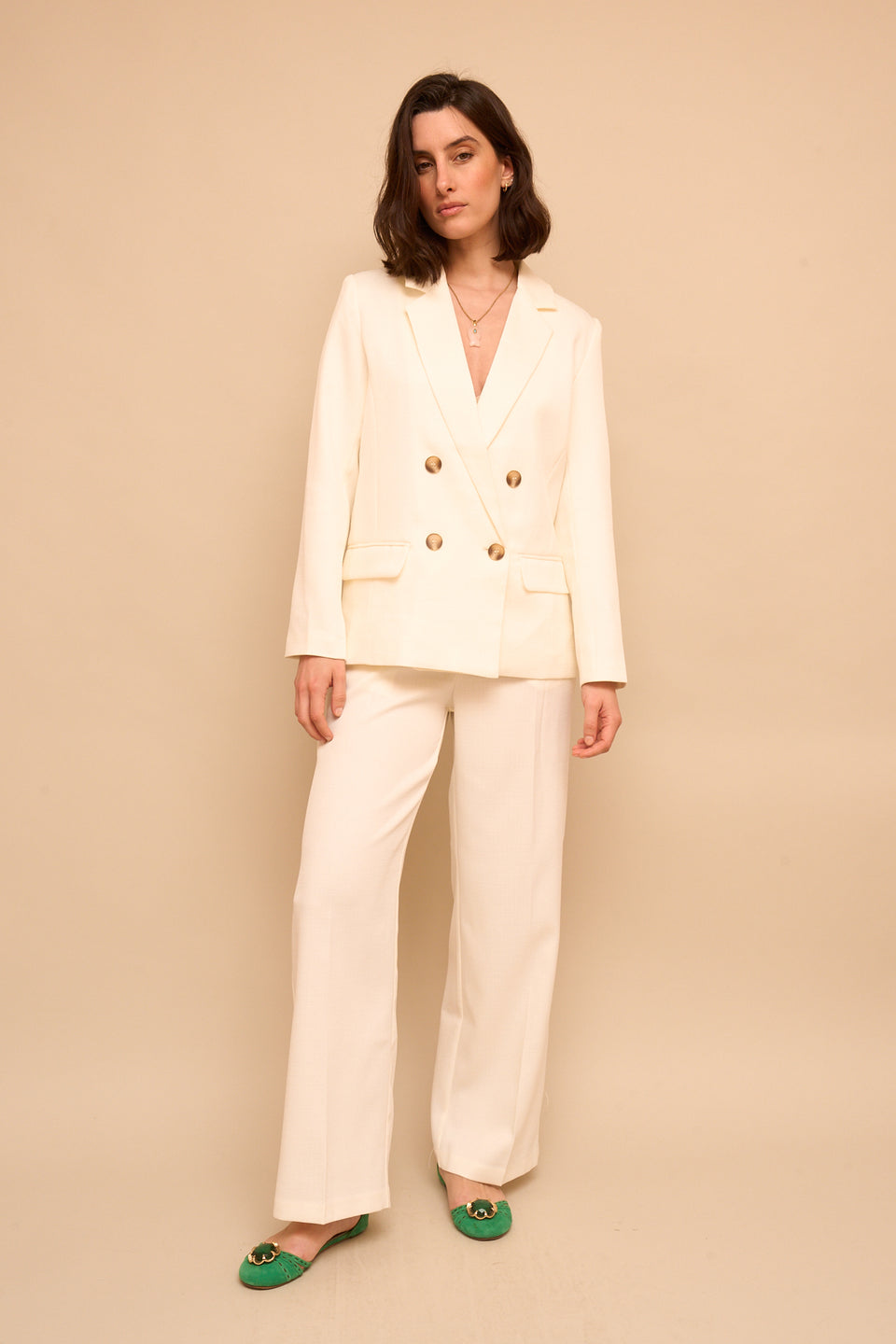 Pantalon Yes 7594 Ivoire - Image 1