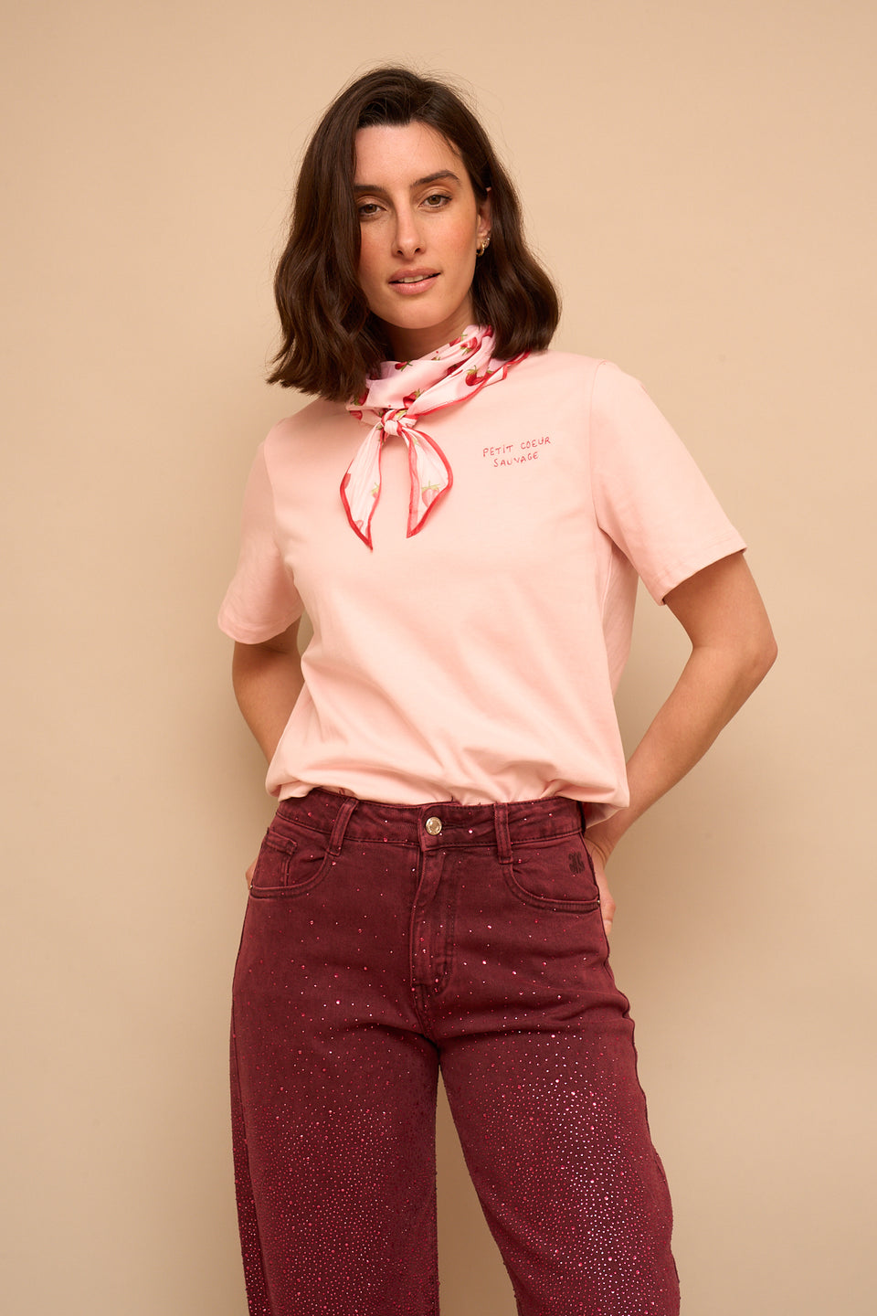Pantalon Palone Bordeaux - Image 6