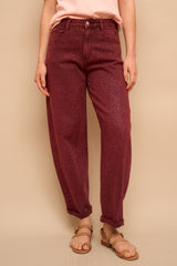 Pantalon Palone Bordeaux