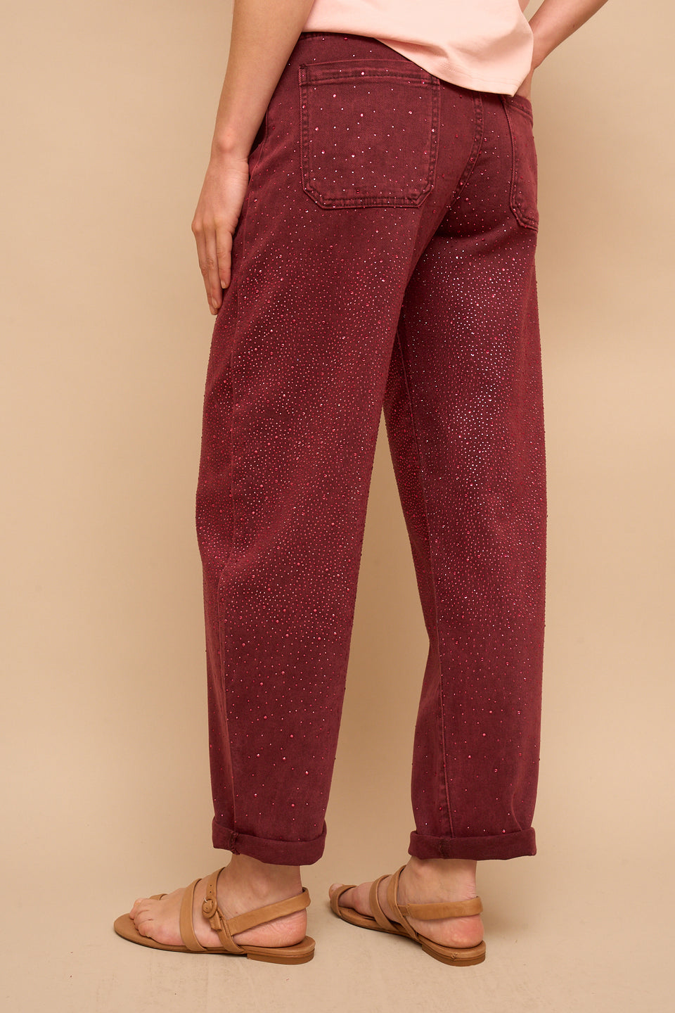 Pantalon Palone Bordeaux - Image 7