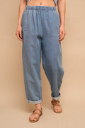Pantalon ILVA 06053 Jeans Clair