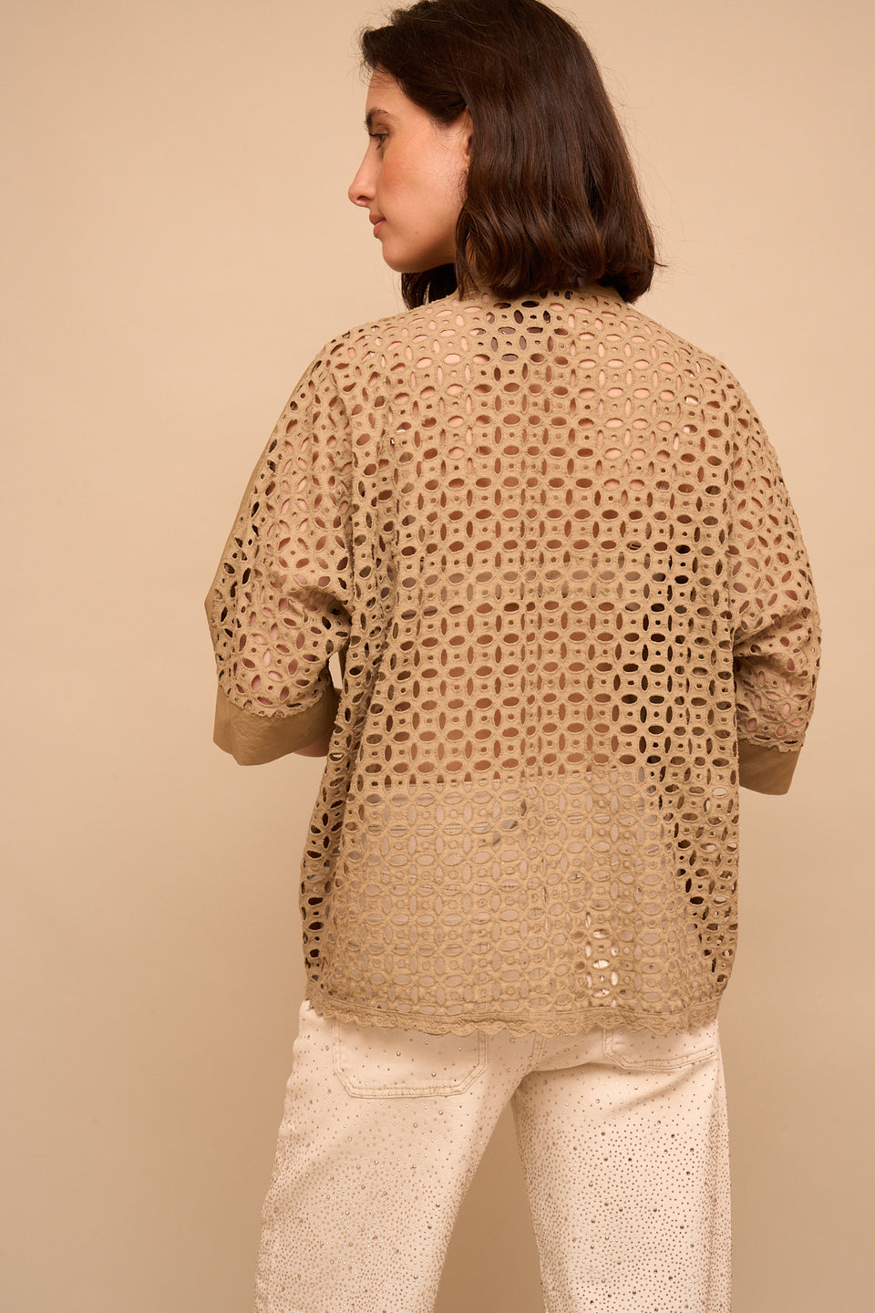 Chemise ILVA 40148 Kaki - Image 7