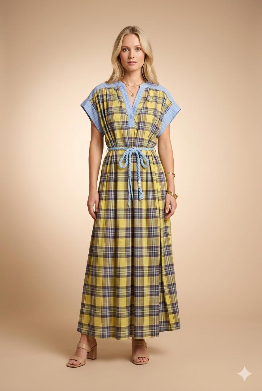 Robe Zephyr Carreaux - Image 1