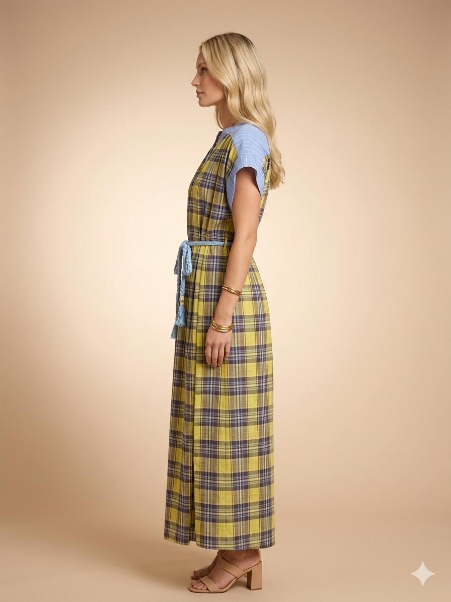 Robe Zephyr Carreaux - Image 3