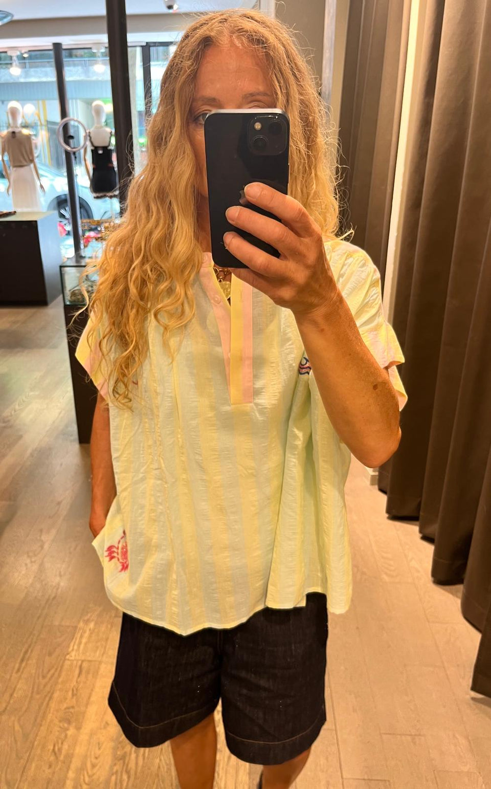 Chemise Avelon Rayure Bleu - Image 1