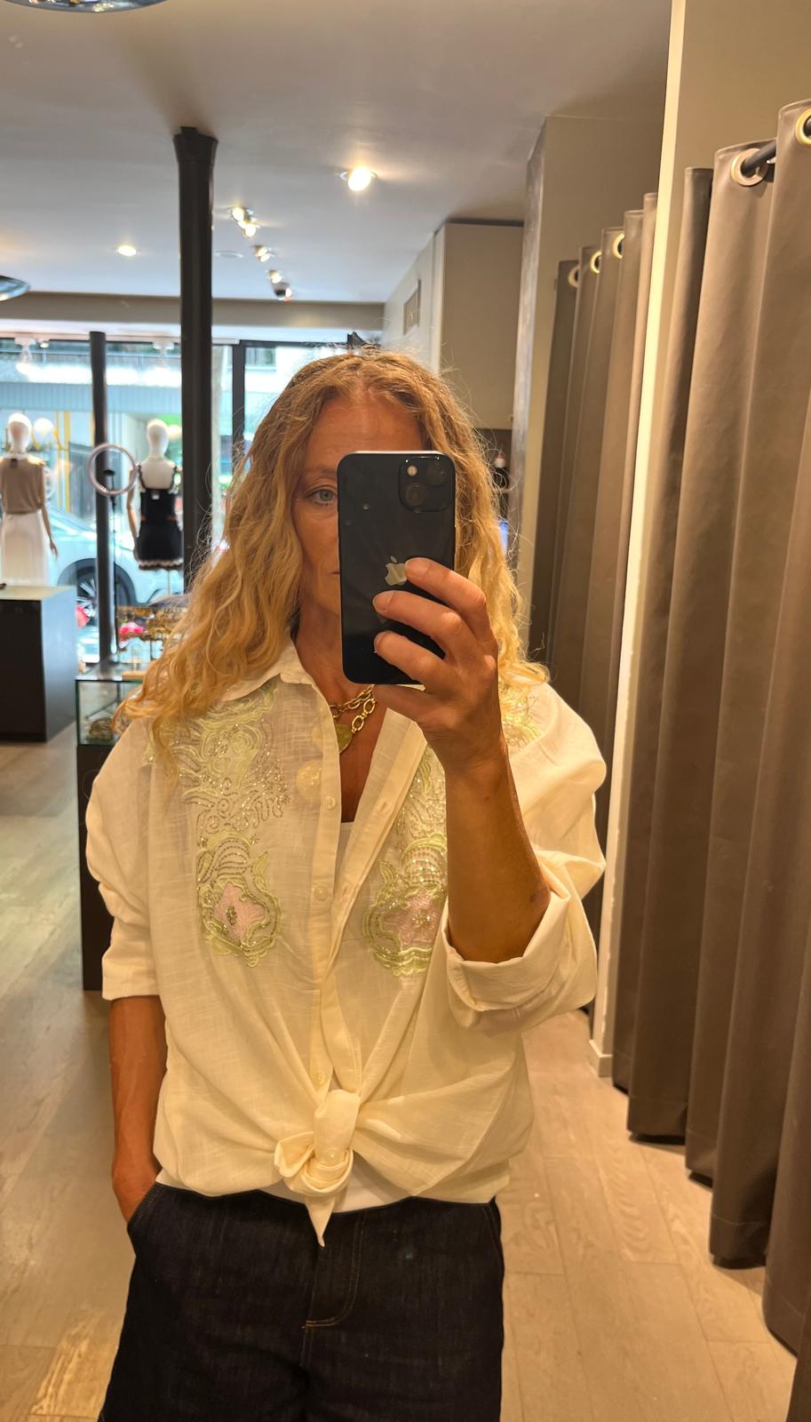 Chemise Shantyla Ecru - Image 1